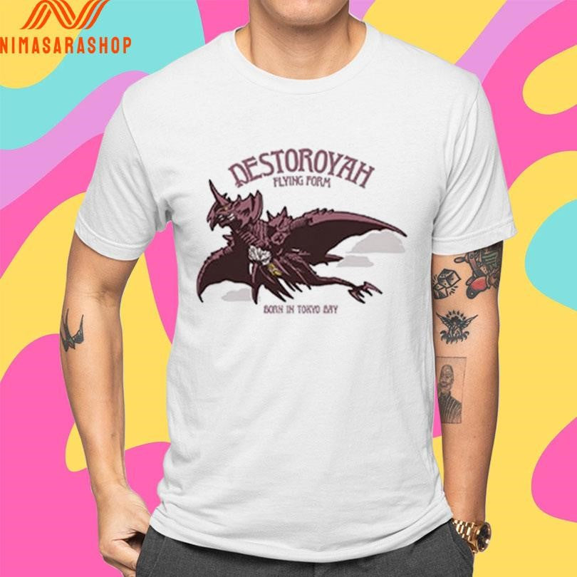 Destoroyah Flying Form Born In Tokyo Bay Shirts