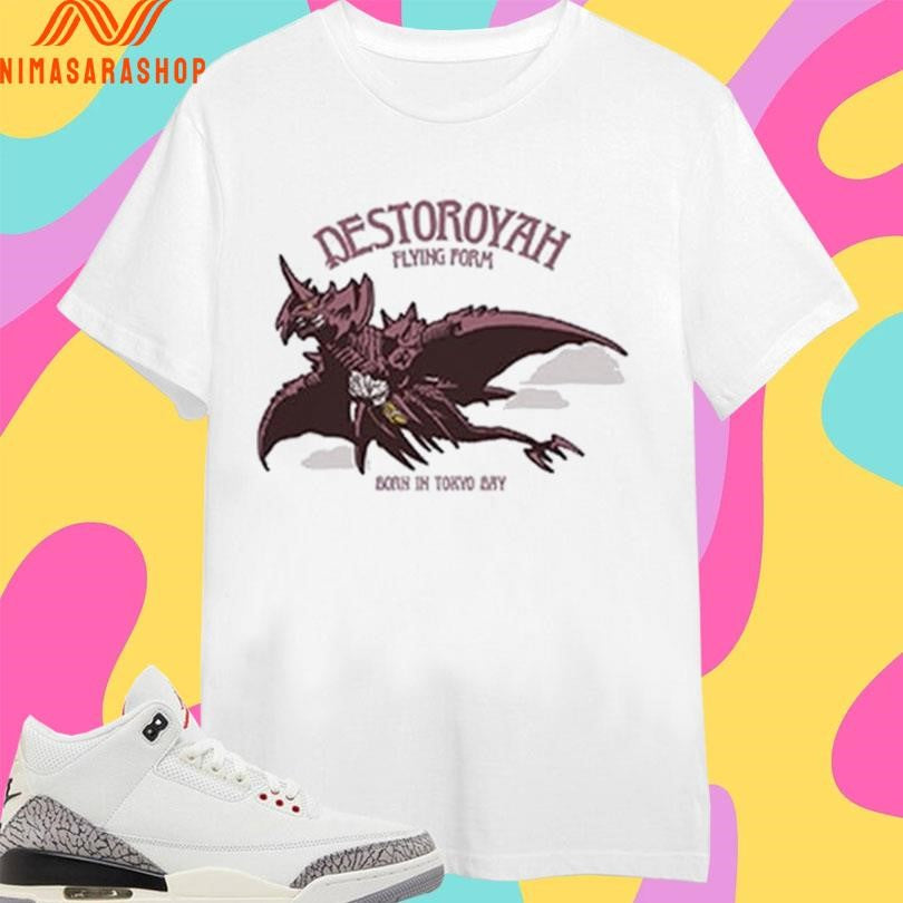 Destoroyah Flying Form Born In Tokyo Bay Shirts