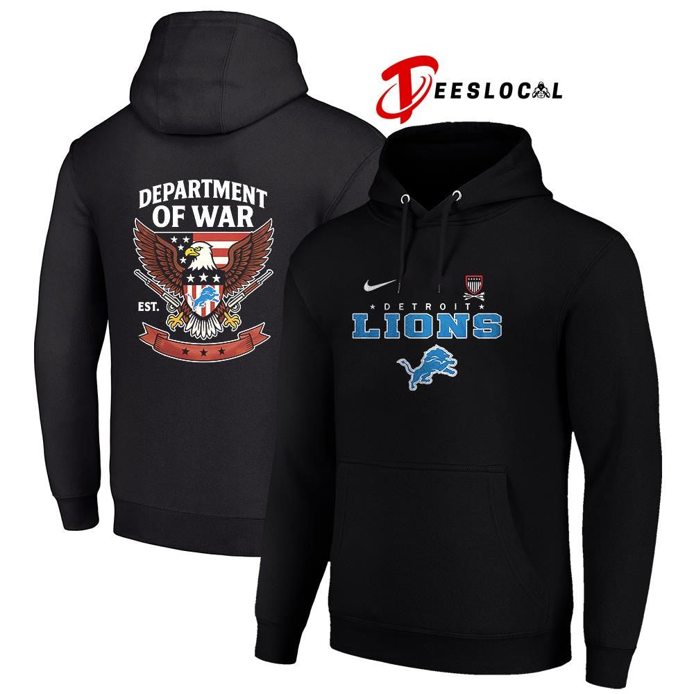 Detroit Lions Department of War eagle shirt