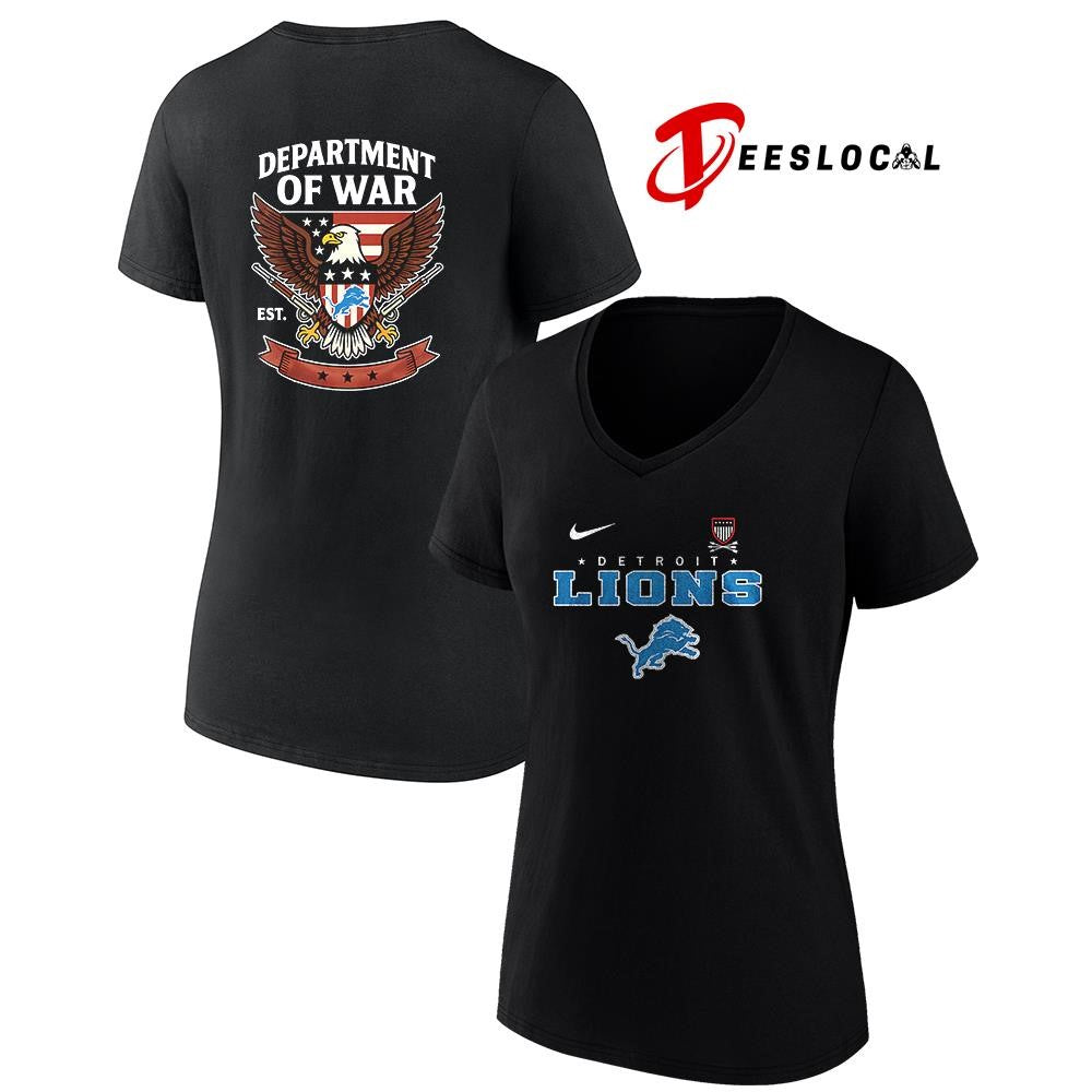 Detroit Lions Department of War eagle shirt