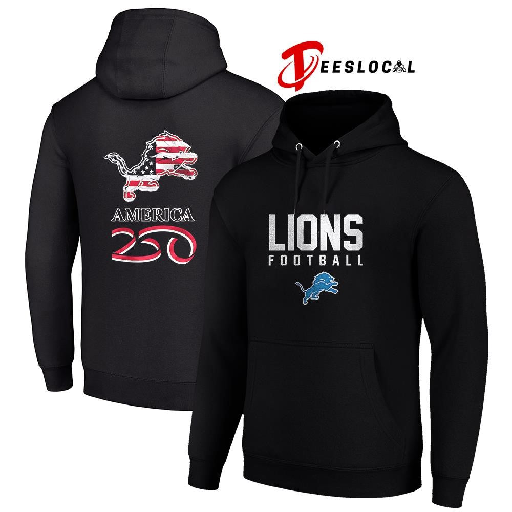 Detroit Lions x 250 years of America camo shirt