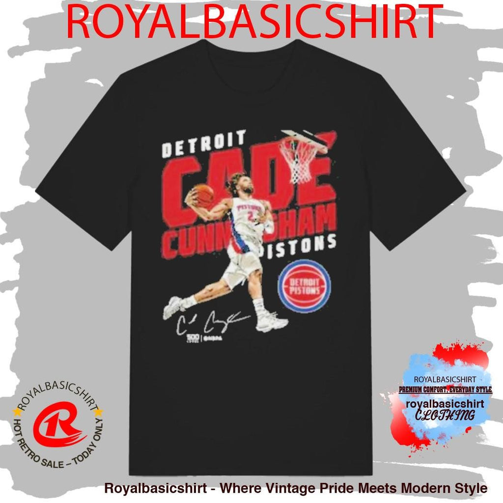 Detroit Pistons Cade Cunningham Windmill Shirts