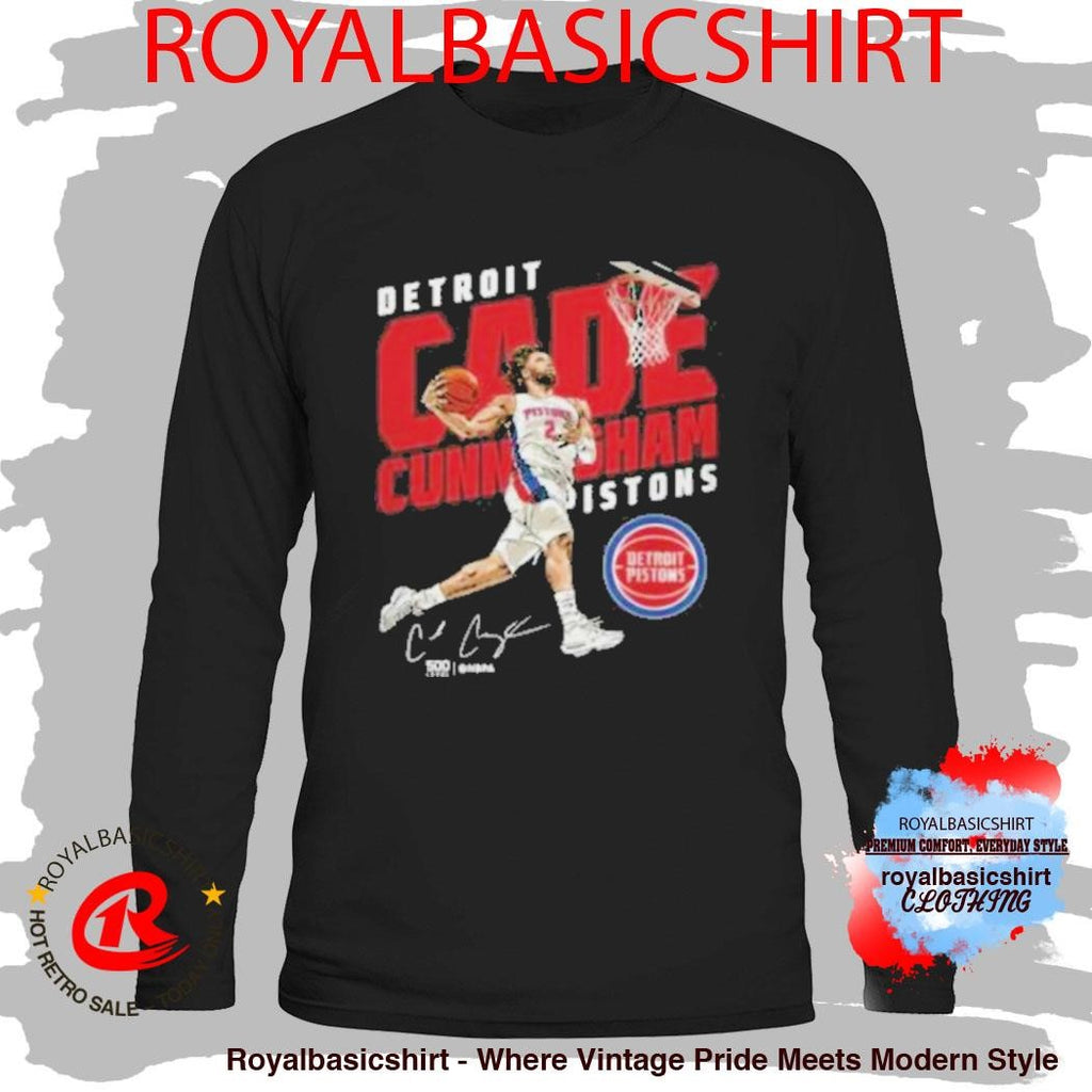 Detroit Pistons Cade Cunningham Windmill Shirts