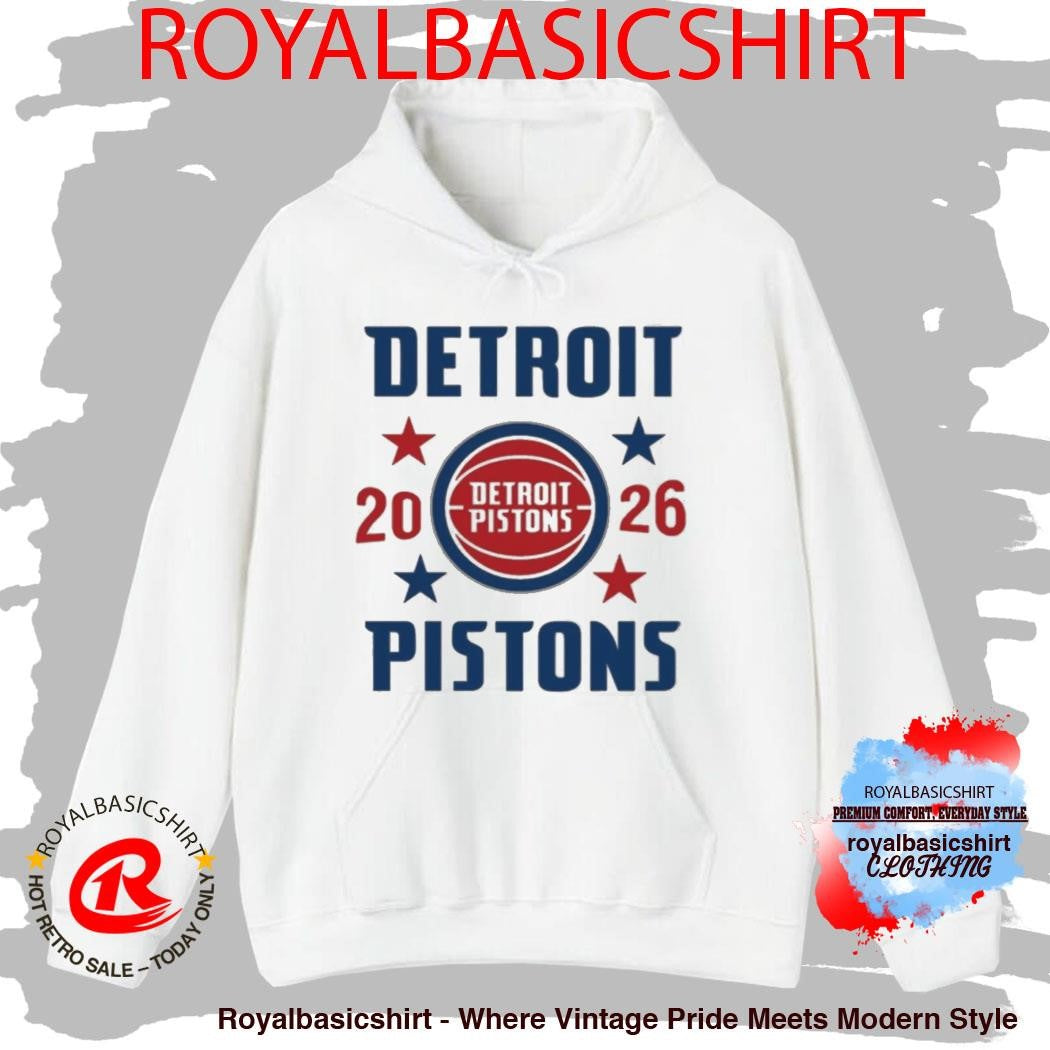 Detroit Pistons Playoffs ’26 Stars T-Shirt