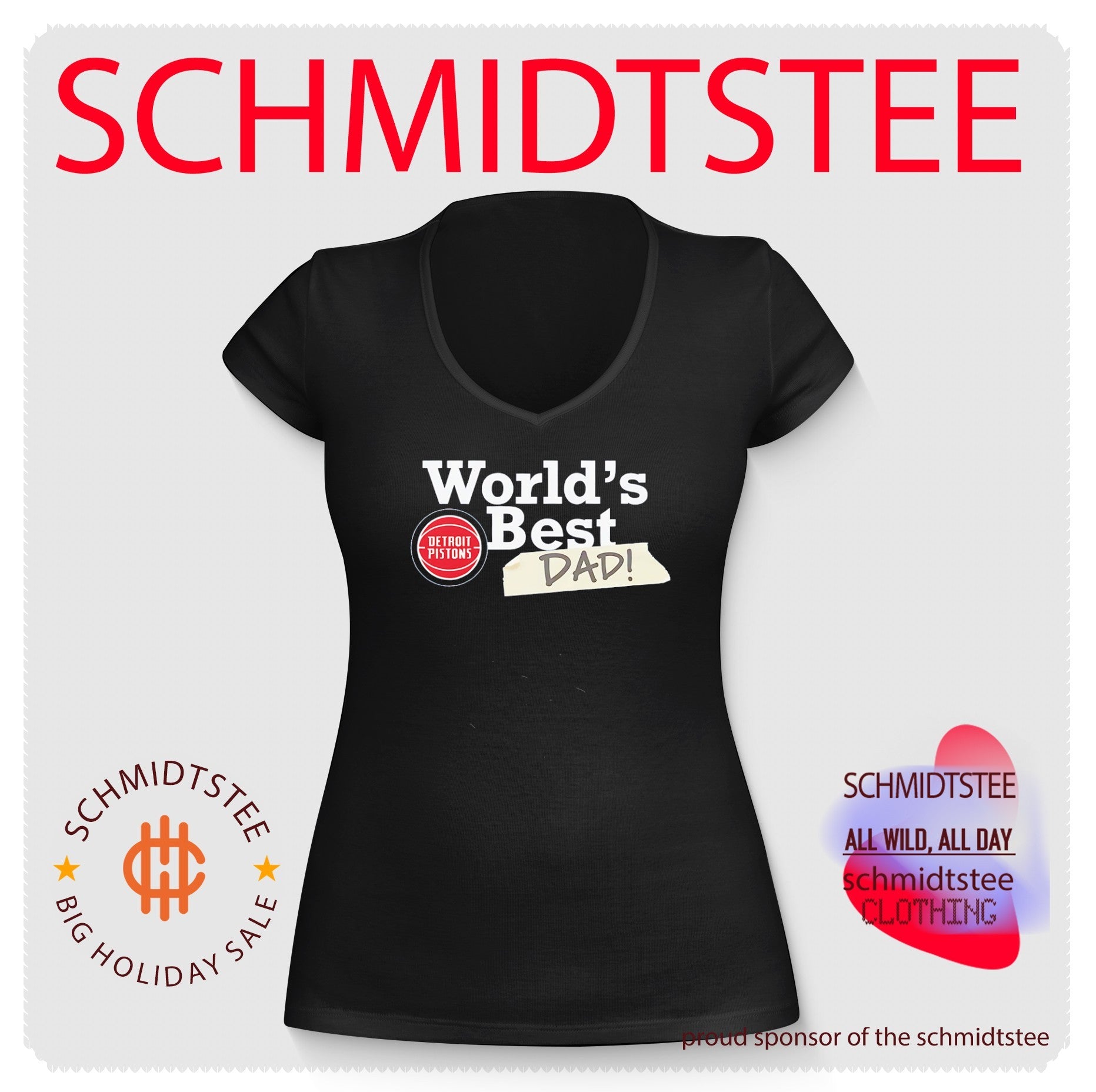 Detroit Pistons World’s Best Dad 2026 shirt