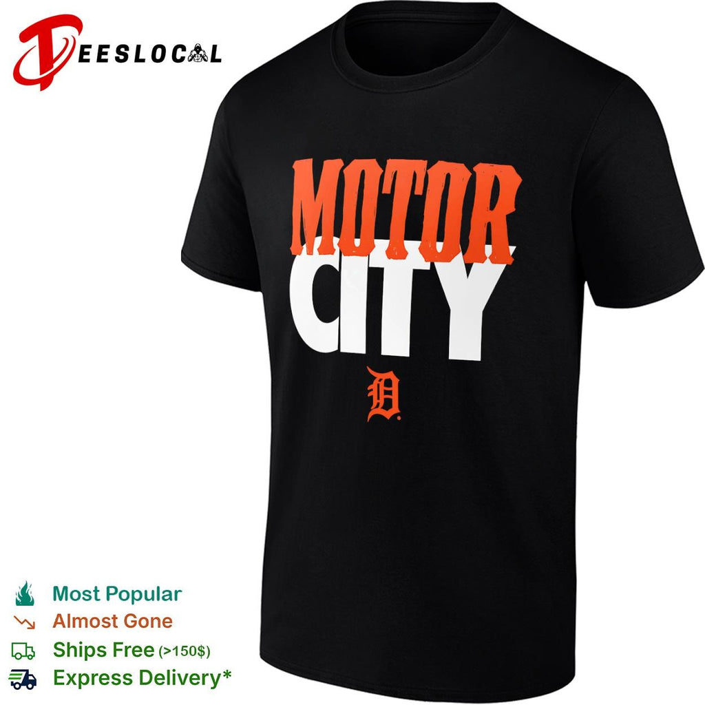 Detroit Tigers Motor City MLB Baseball shirt