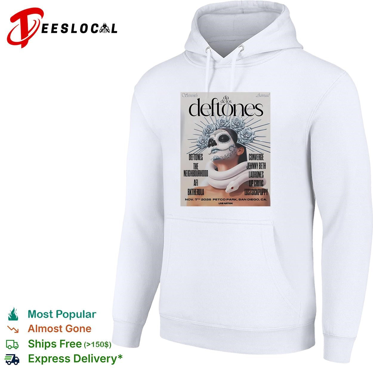 Dia De Los Deftones San Diego California 2026 At Petco Park On November 7 2026 shirt