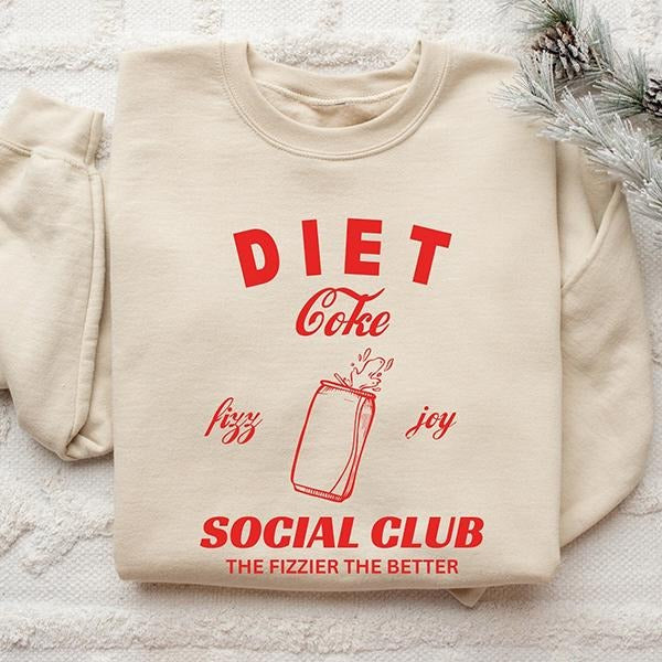 Diet Coke Lover Sweatshirt, Diet Coke Shirt, Funny Coke Shirt, Coke Lover Sweater, Coke Long Sleeve, Diet Coke Long...