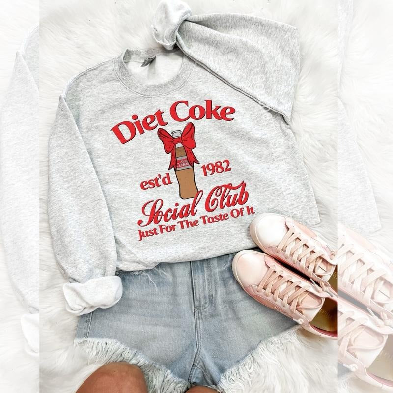 Diet Coke social club sweatshirt , Diet Coke sweatshirt , Soda sweatshirt Shirt Hoodie | PrintMintTees.com