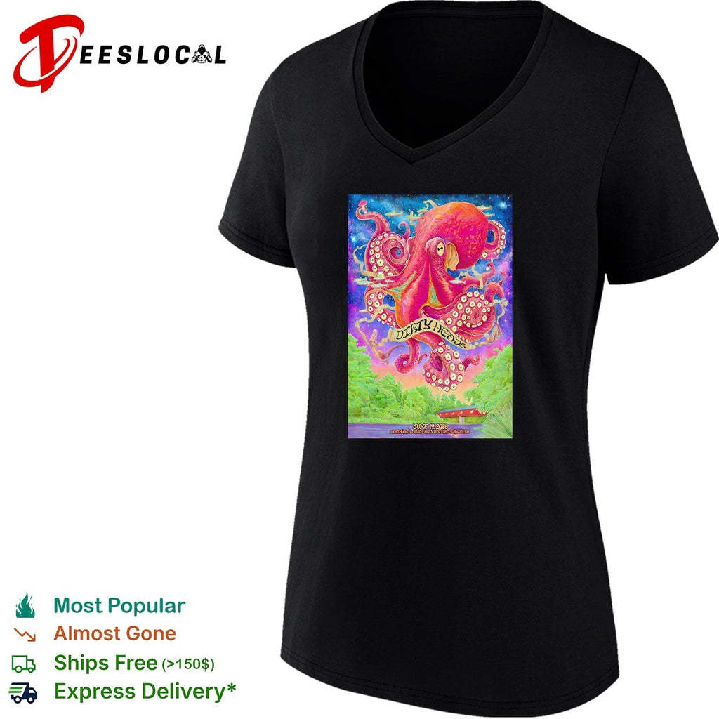 Dirty Heads octopus Northeast music arts festival poster shirt