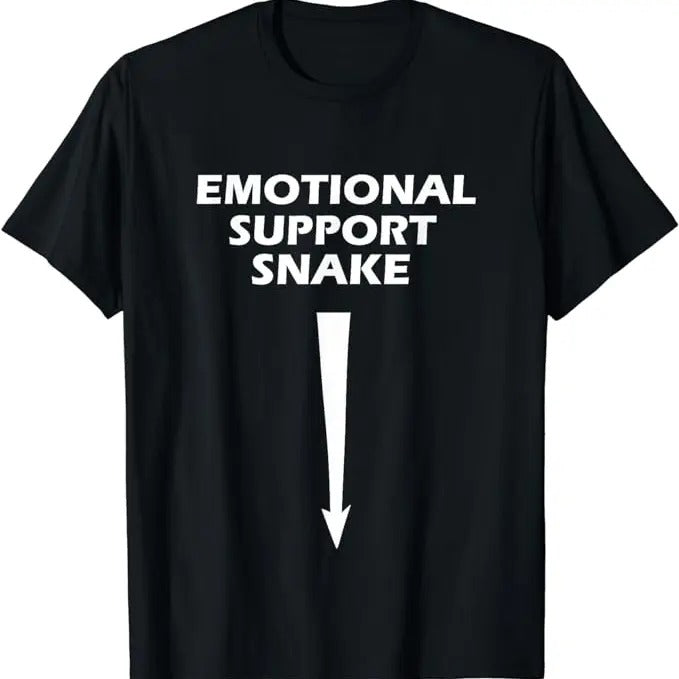 Dirty Humor Humor Dirty Joke Emotional Support Snake Menswear Casual Cotton Shirt Hoodie Sweatshirt