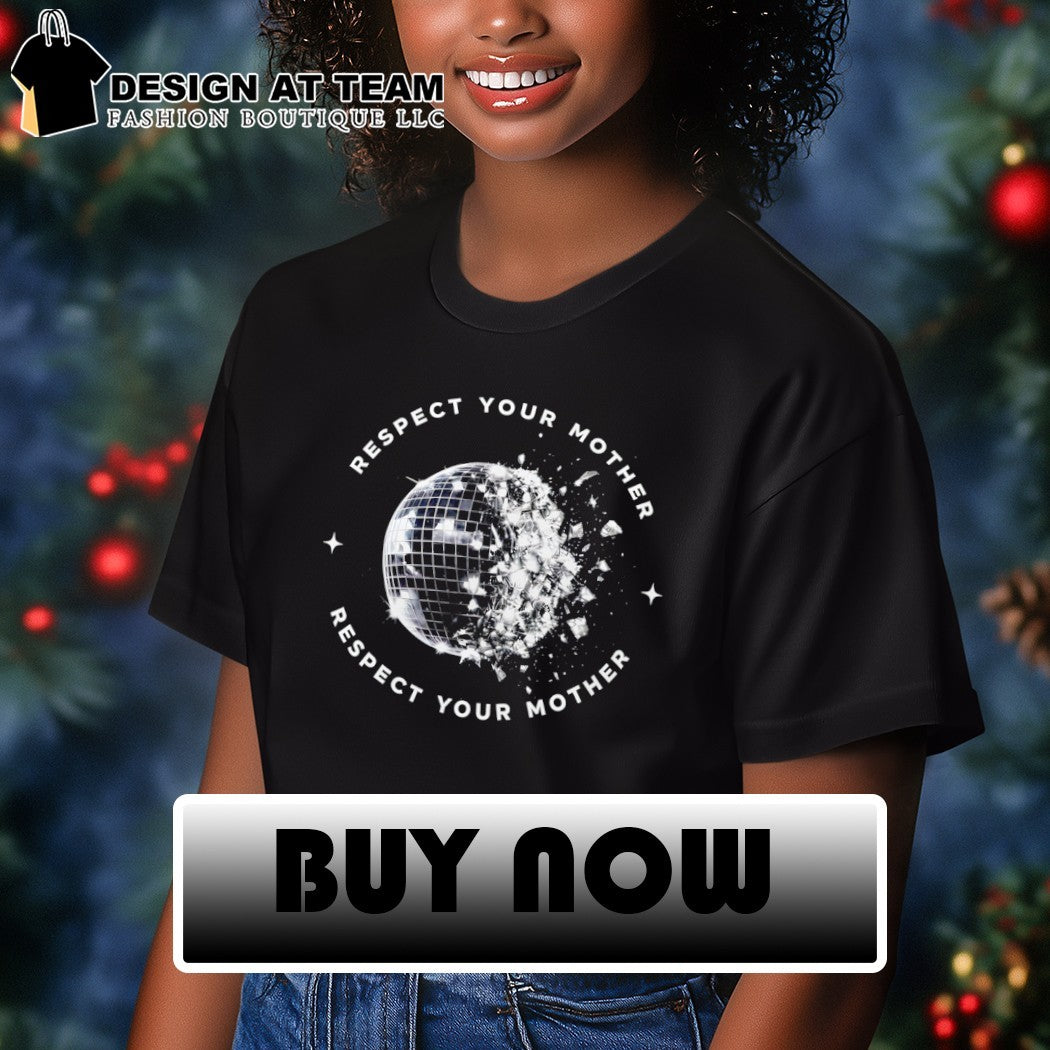 Disco Ball Respect Your Mother Concert vintage shirt