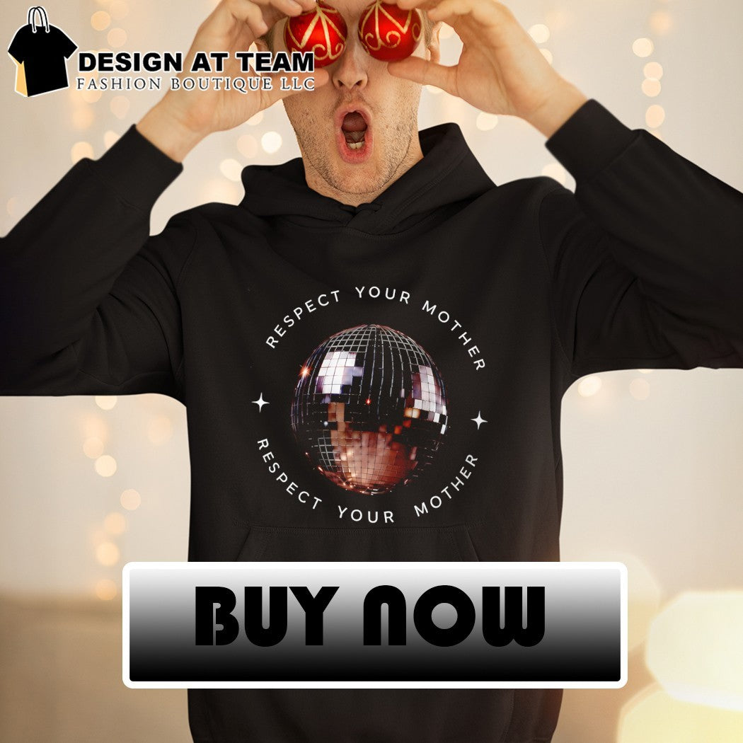 Disco Ball Respect Your Mother Pop Concert shirt