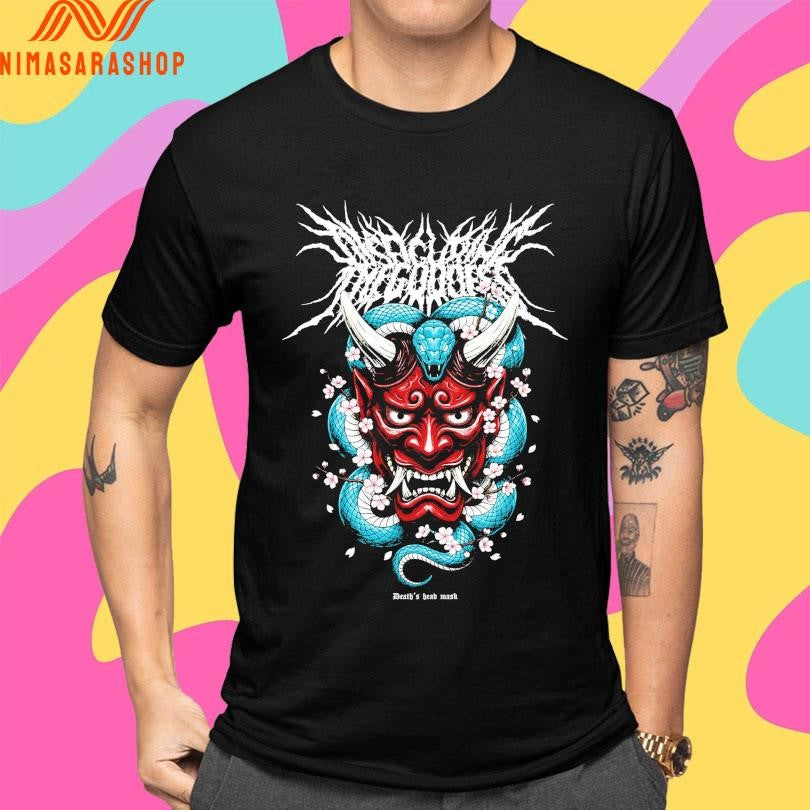 Disfiguring The Goddess Death’s Head Mask Demon Bloom Shirts