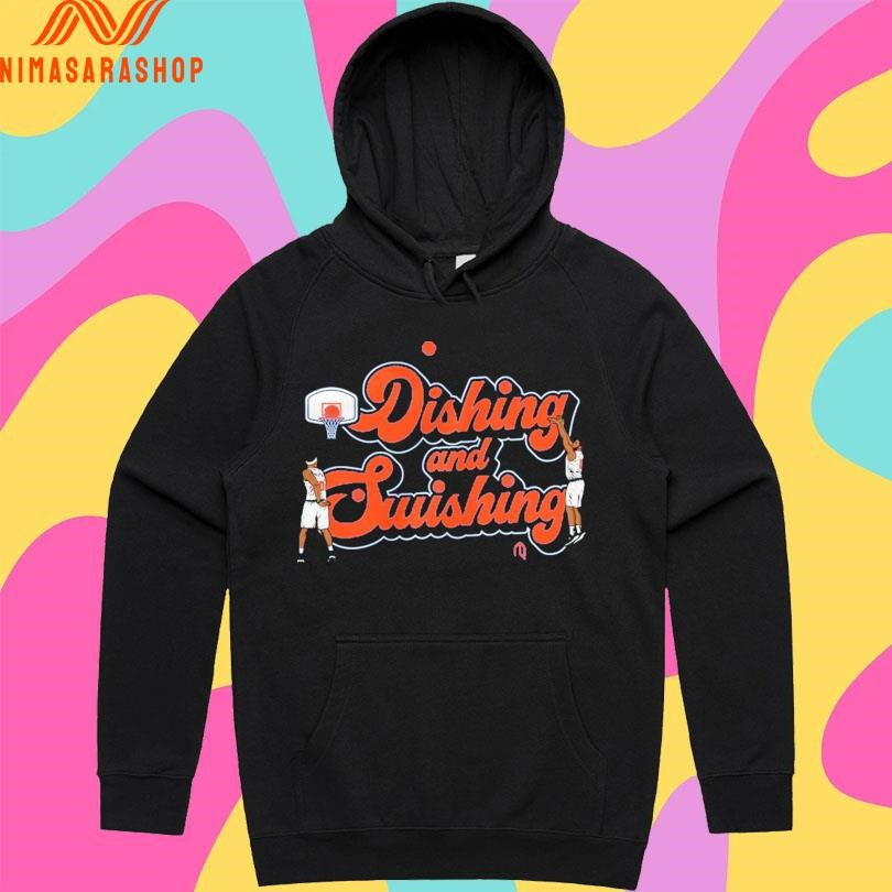 Dishing And Swishing Basketball Shirts