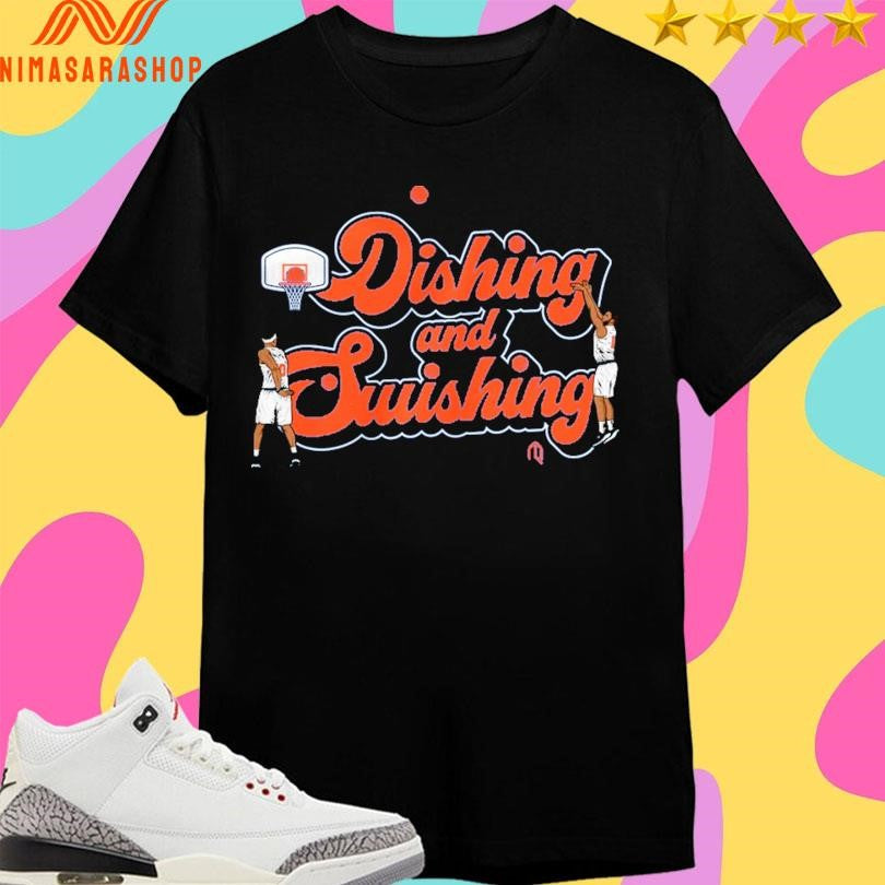 Dishing And Swishing Basketball Shirts