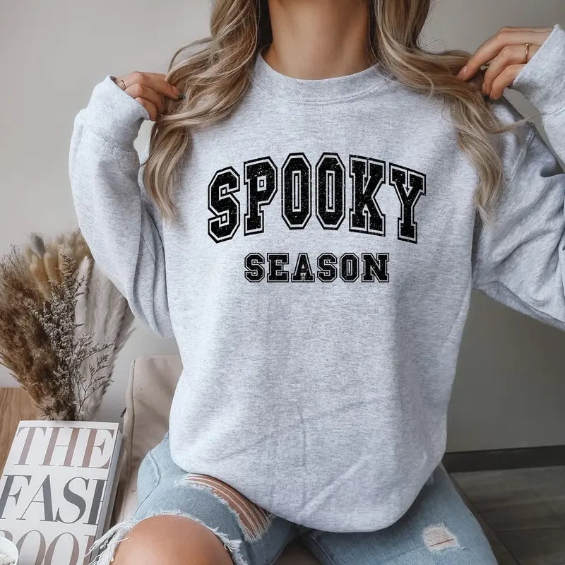 Distresses Spooky Season Comfortable T-Shirts, Hoodie, Sweatshirt