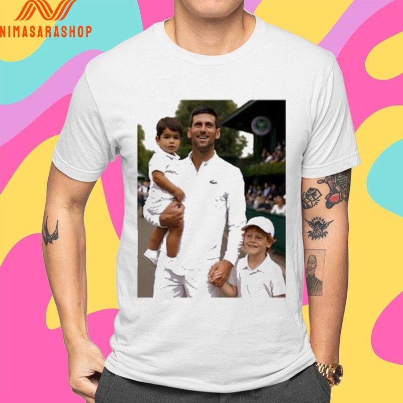 Djokovic Alcaraz And Jannik Australian Open Shirts