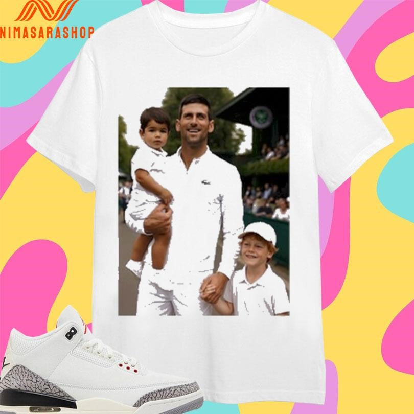 Djokovic Alcaraz And Jannik Australian Open Shirts