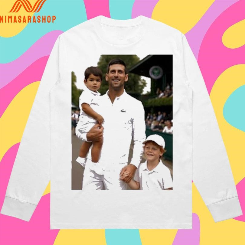 Djokovic Alcaraz And Jannik Australian Open Shirts