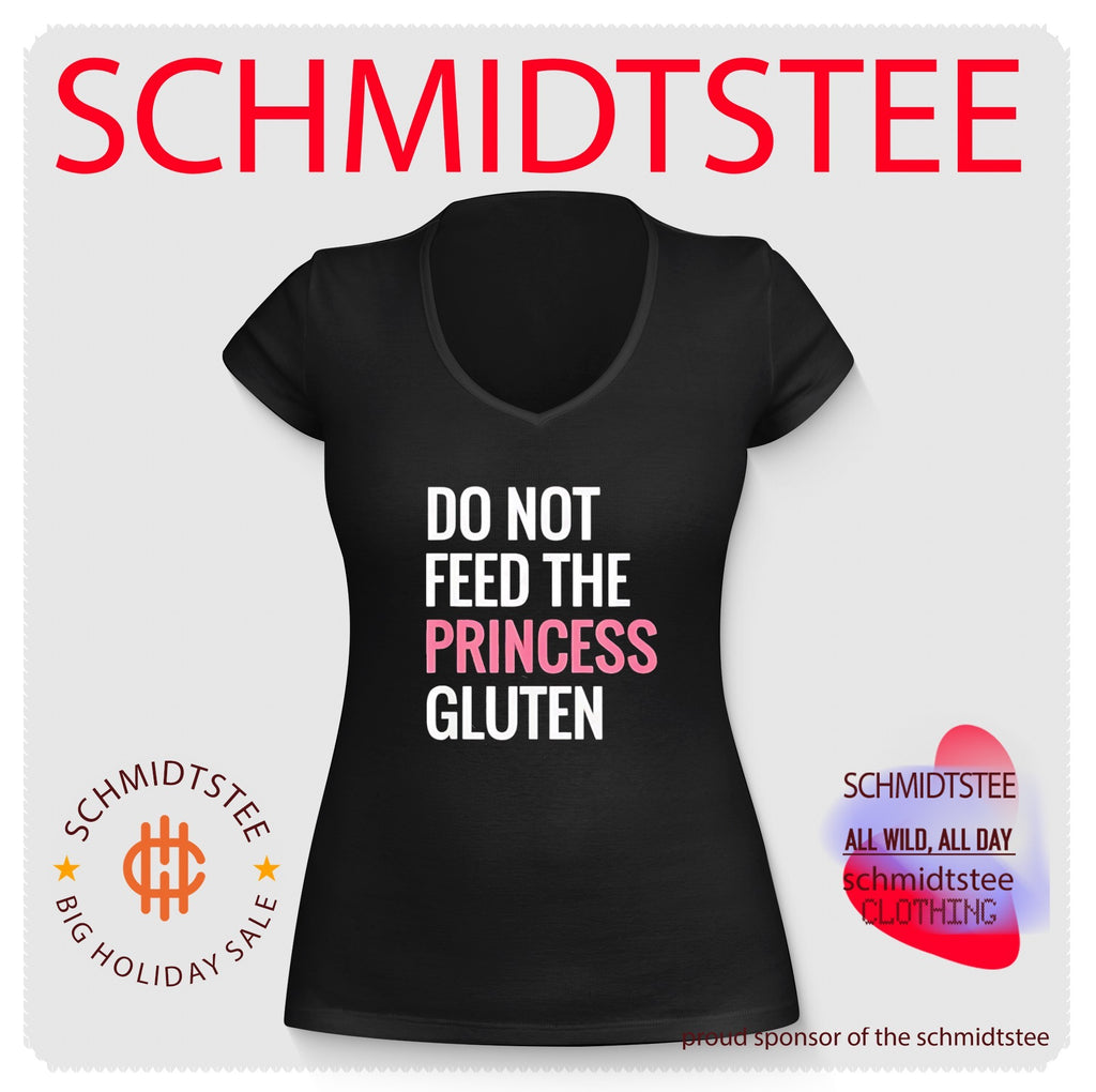 Do Not Feed the Princess Gluten celiac disease shirt