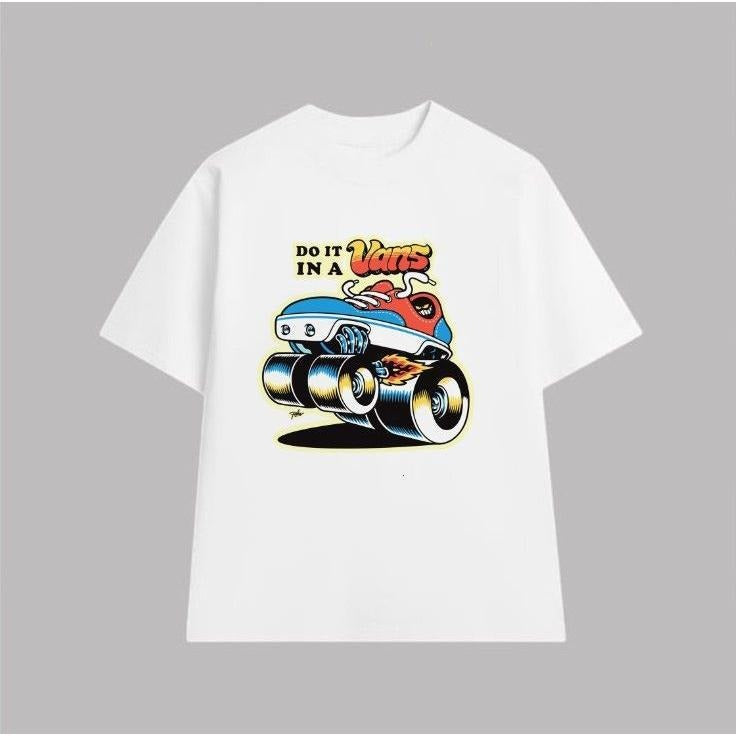 Do it in a vans vintage 90s graphic design t-shirt Hoodie Sweatshirt | PrintMintTees.com