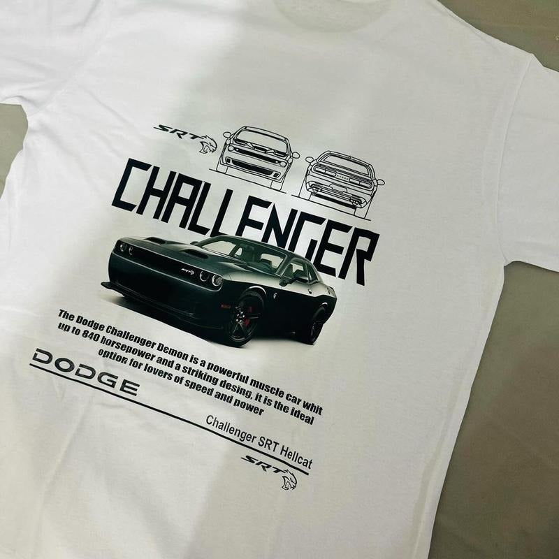 Dodge Challenger RS Aesthetic Tshirt, Car Love Hoodie, Dodge Challenger Vintage tee Menswear Shirt Top Underwear...