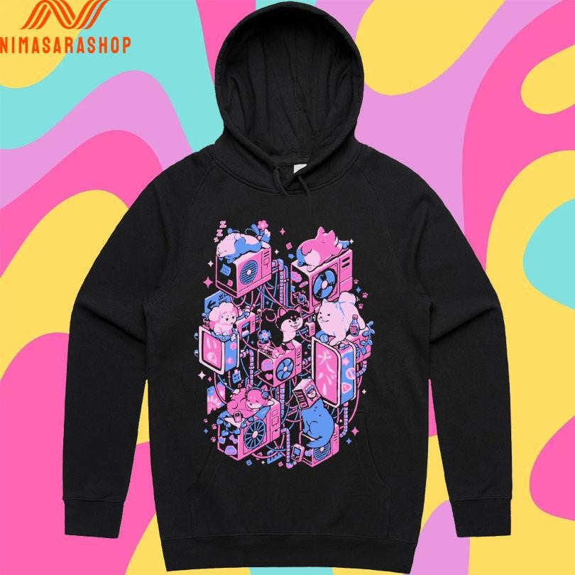 Dog Alley Pixel Eye Bat Shirts