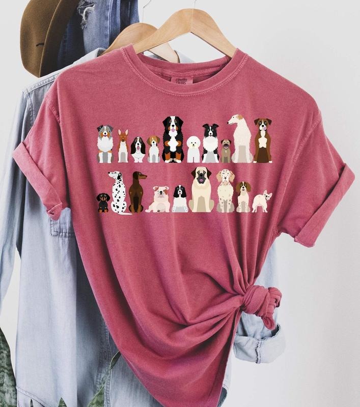 Dog Breeds Farm Animal Lover T-Shirtstyle{n002}4 T-Shirts, Hoodie, Sweatshirt | PrintMintTees.com