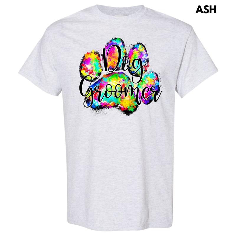 Dog Groomer Paw Gildan Short Sleeve 'NLB' Shirt Hoodie Sweatshirt