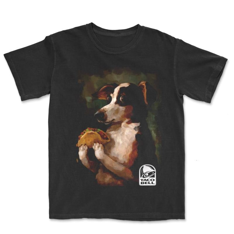 Dog Have Taco Bell Vintage Graphic T-shirt, Funny Meme Tee, Dog Lover Unisex T-Shirt, Gift For Men Women Hoodie Sweatshirt