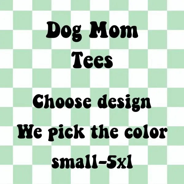Dog Mama Designed T-shirts we pick color you pick design Hoodie Sweatshirt | PrintMintTees.com