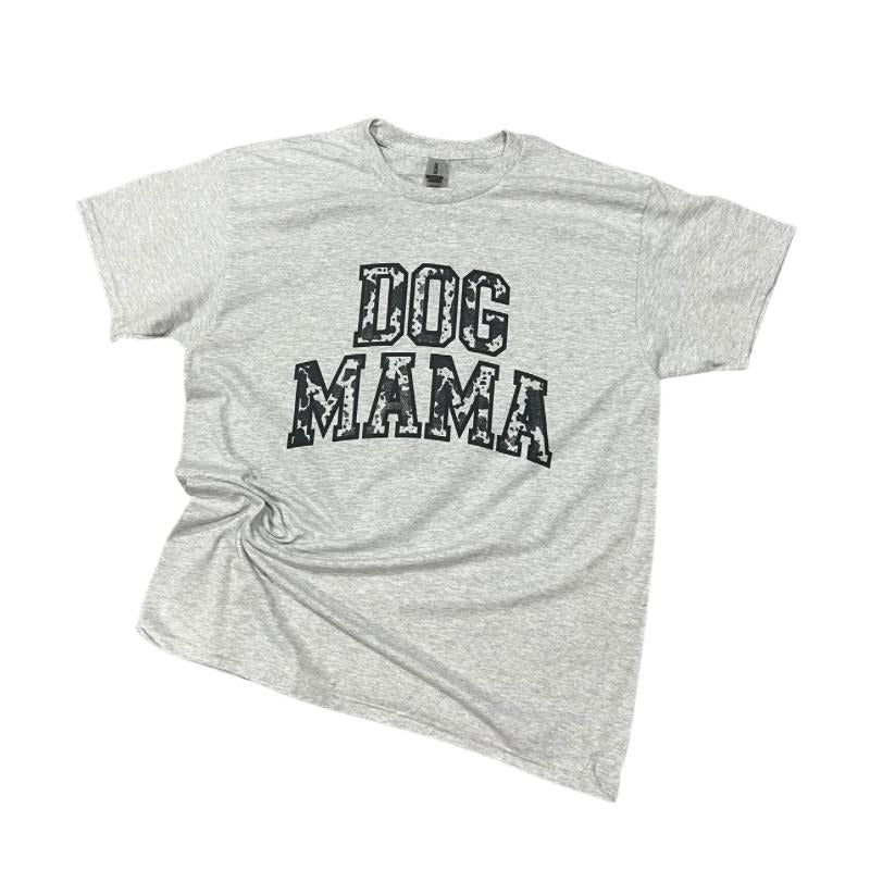 Dog Mama varsity T-shirt or Long sleeve Crewneck comfy casual fit graphic tees cute shirts Top Womenswear Hoodie Sweatshirt