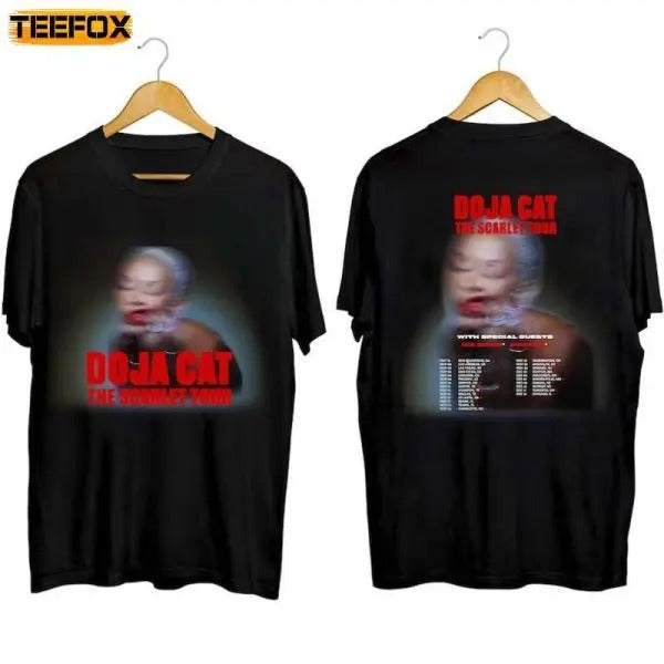 Doja Cat The Scarlet Tour 2023 Adult Short-Sleeve T-Shirt Hoodie Sweatshirt | PrintMintTees.com
