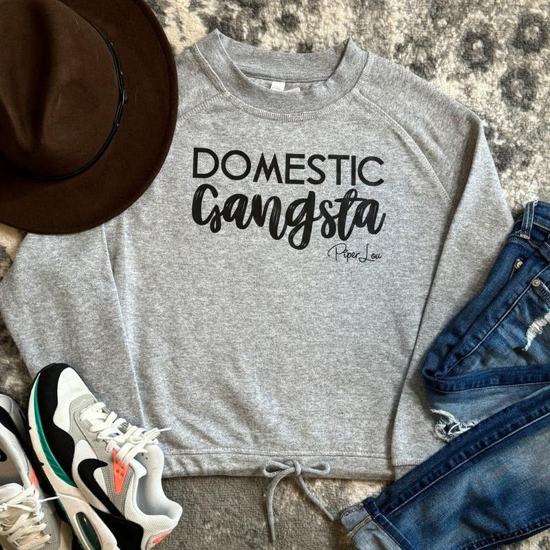 Domestic Gangsta Premium Boxy Sweatshirt Shirt Hoodie | PrintMintTees.com