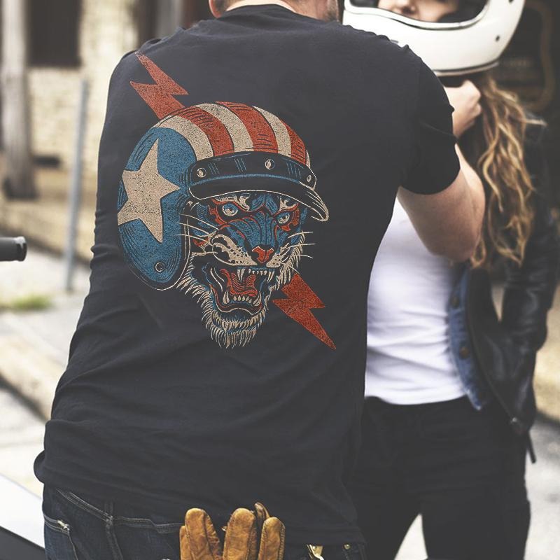 Domineering animal print loose T-shirt designer - Naughty Clothes Men Hoodie Sweatshirt | PrintMintTees.com