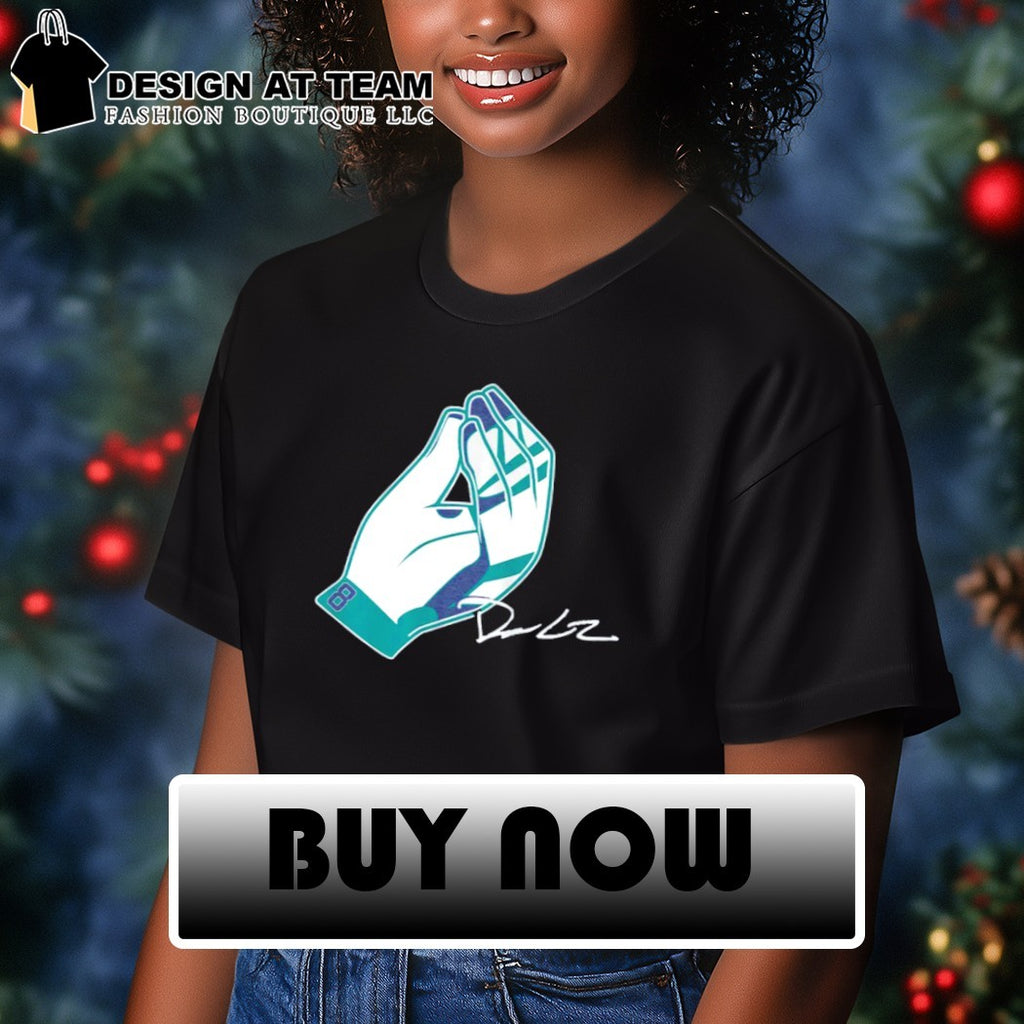 Dominic Canzone Seattle Mariners Che Vuoi pinched fingers signature shirt