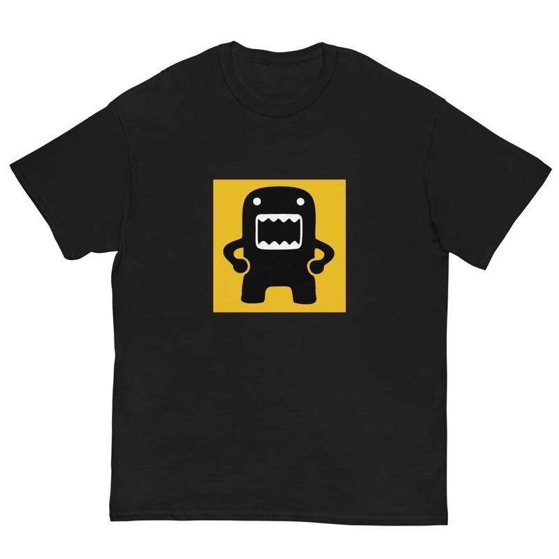 Domo Kun Face T-Shirt, Monster Eyes mouth shirt, Cartoon graphic, AWESOME GIFT (2) Menswear Top Hoodie Sweatshirt