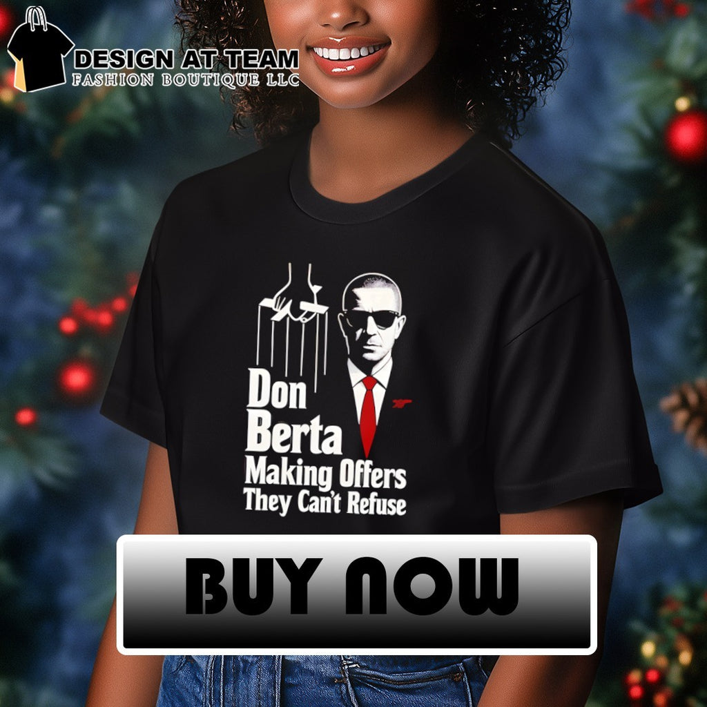 Don Berta Making Offers They Can’t Refuse Arsenal Godfather Parody 2026 shirt