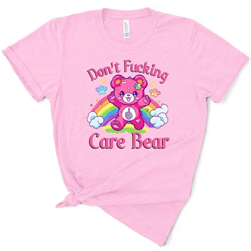 Don't Care Bear TShirt Hoodie Sweatshirt | PrintMintTees.com