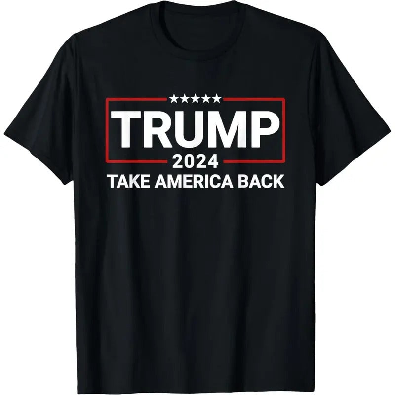 Donald Trump 2024 Take America Back Election - The Return T-Shirt made in usa Hoodie Sweatshirt | PrintMintTees.com