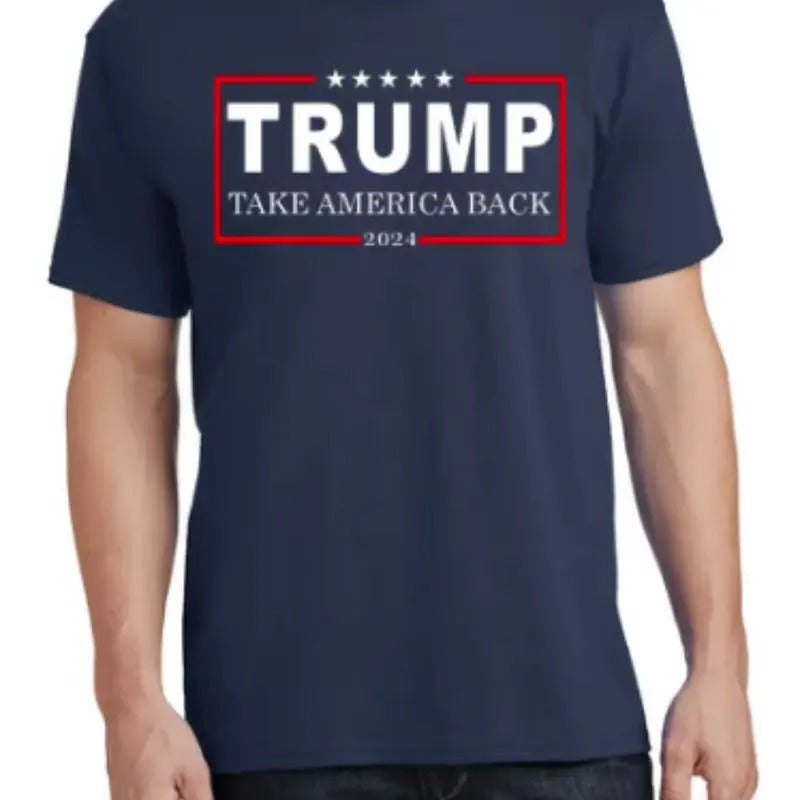 Donald Trump 2024 Take America Back USA United States of America Short Sleeve T-Shirt Crewneck Man Hoodie Sweatshirt
