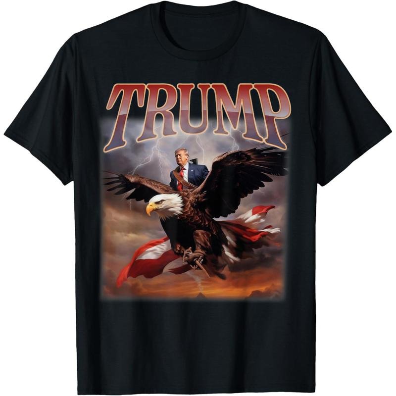Donald Trump Eagle USA President 2024 Take America Back MAGA T-Shirt made in usa Hoodie Sweatshirt | PrintMintTees.com