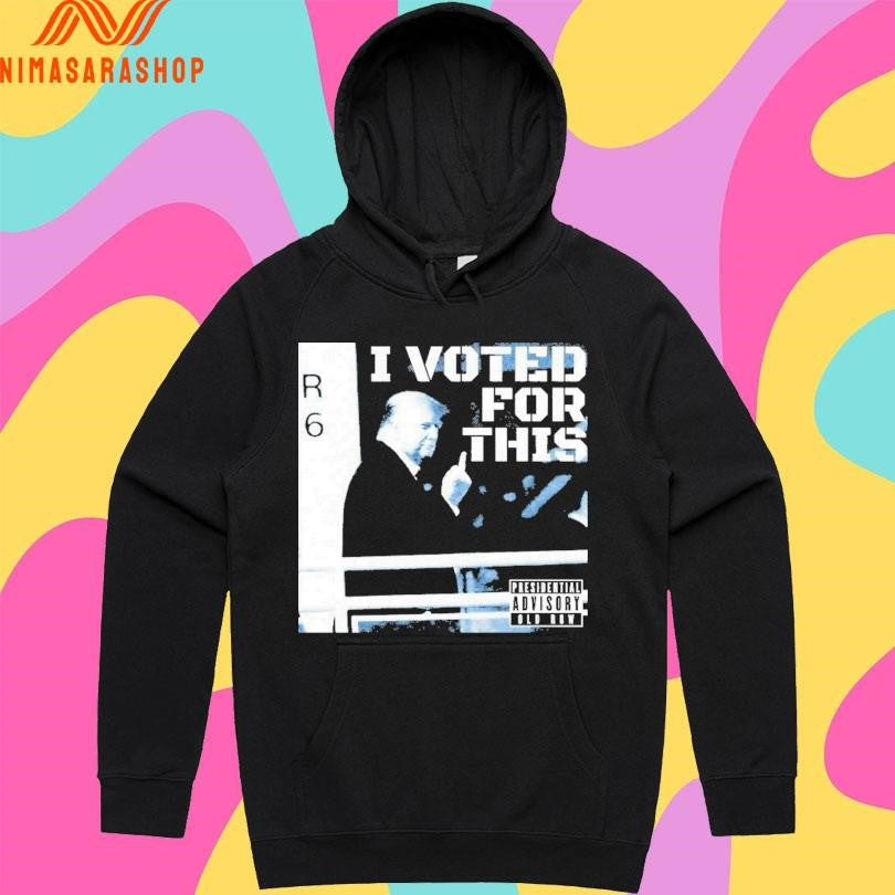 Donald Trump I Voted For This Fuck Hand Shirts