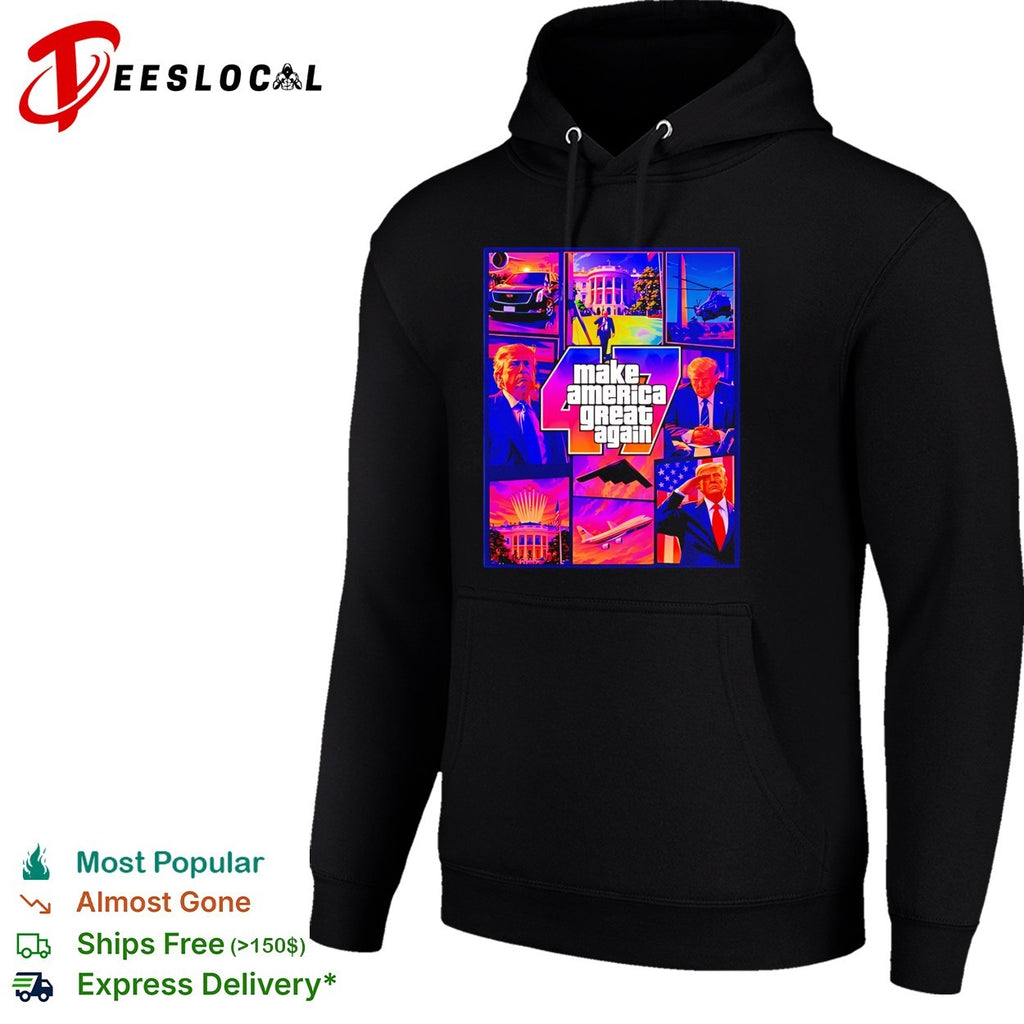 Donald Trump Make America Great Again GTA 47 vintage shirt