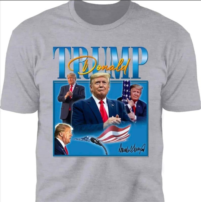 Donald Trump Vintage Shirt | Donald Trump Homage Tshirt | Donald Trump Fan Tees | Donald Trump Retro 90s Shirt Hoodie...
