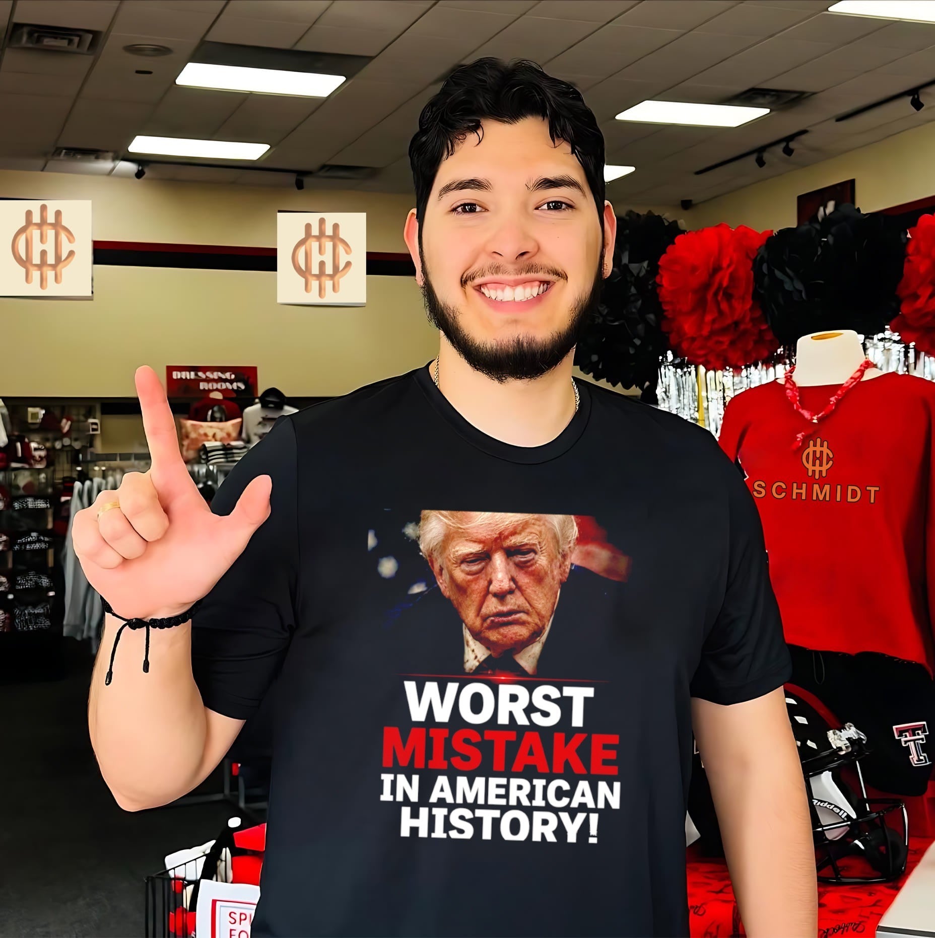 Donald Trump Worst Mistake in American History shirt