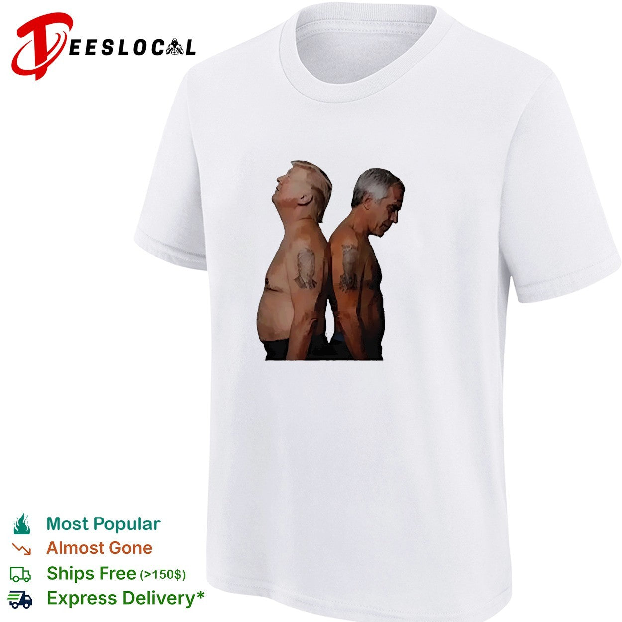 Donald Trump and Jeffrey Epstein Parental Advisory Explicit Content funny shirt