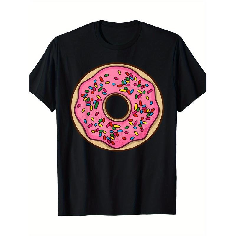 Donut Sprinkles Doughnut Fried Dough Sweet Snack Dessert 220g 100% Cotton T-Shirt made in usa Hoodie Sweatshirt
