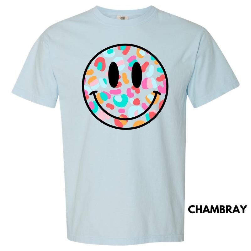 Doodle Cheetah Happy Face Comfort Colors 'NLB' Shirt Hoodie Sweatshirt